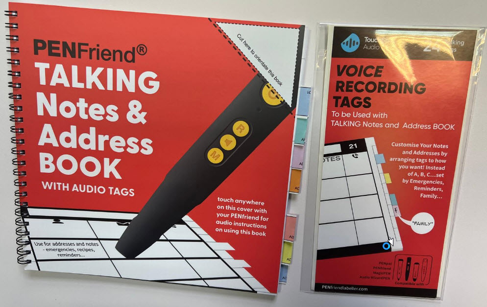 Talking notebook